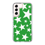 スリムプロテクションケース［ Stars - Green ］