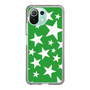 スリムプロテクションケース［ Stars - Green ］