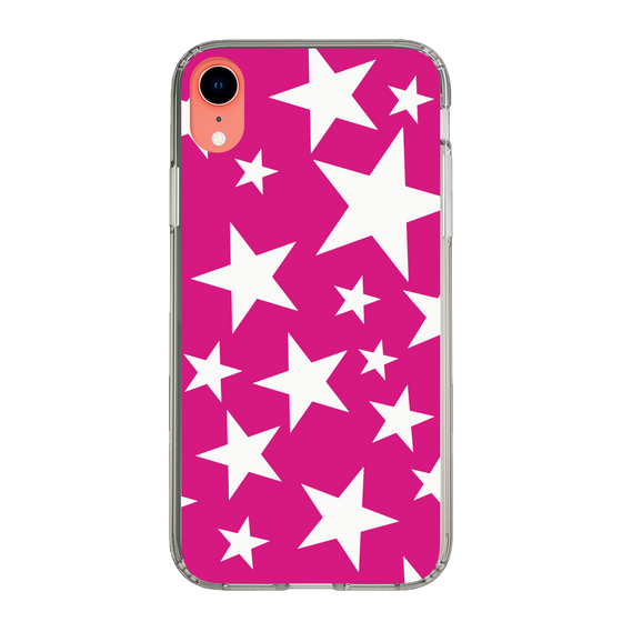 スリムプロテクションケース［ Stars - Pink ］
