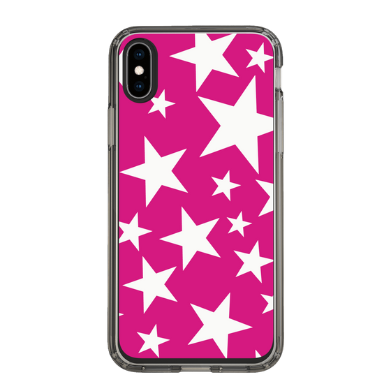 スリムプロテクションケース［ Stars - Pink ］
