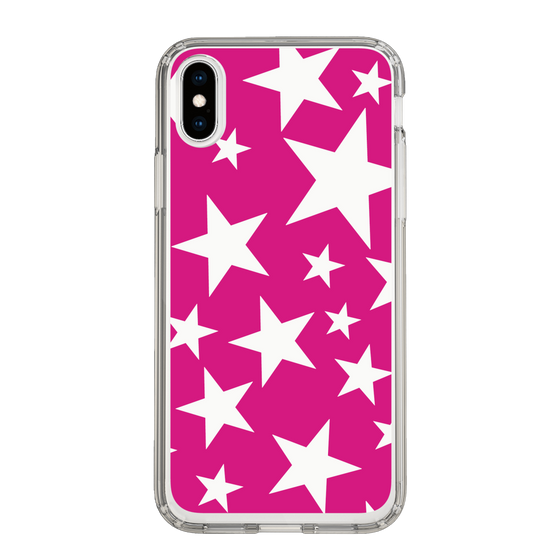 スリムプロテクションケース［ Stars - Pink ］