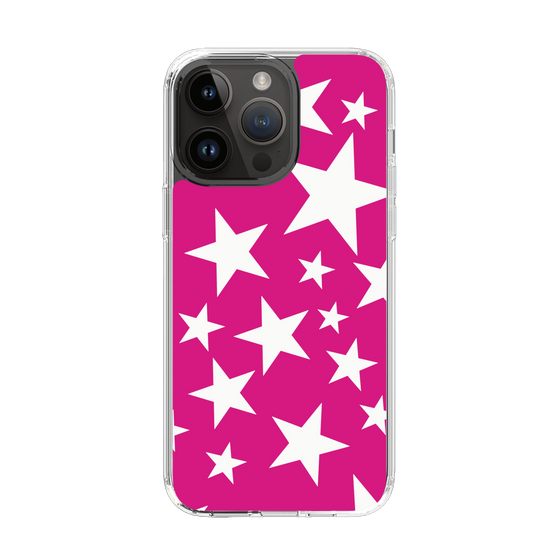 スリムプロテクションケース［ Stars - Pink ］