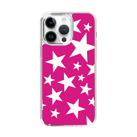 スリムプロテクションケース［ Stars - Pink ］