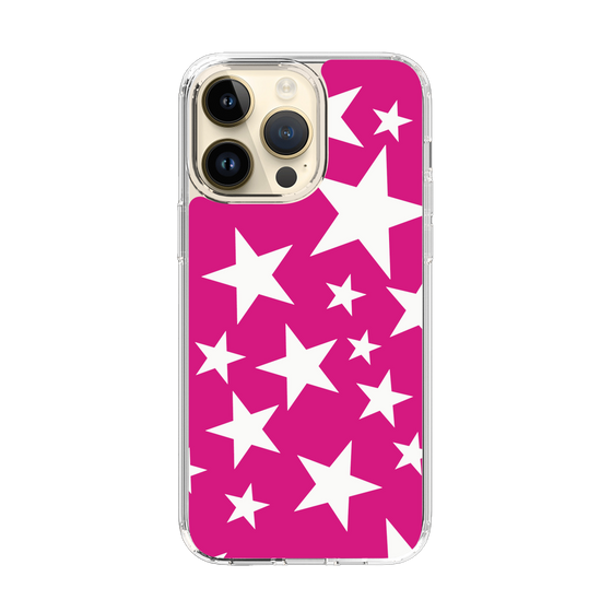 スリムプロテクションケース［ Stars - Pink ］