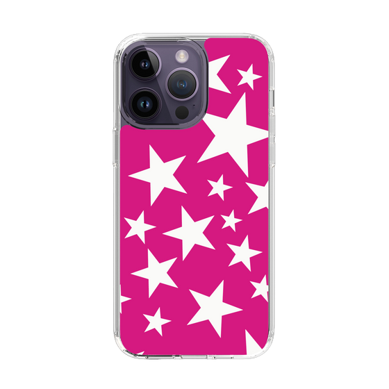 スリムプロテクションケース［ Stars - Pink ］