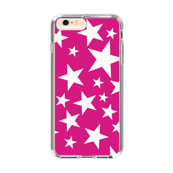 スリムプロテクションケース［ Stars - Pink ］