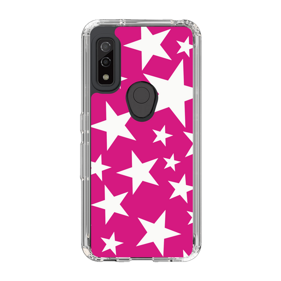 スリムプロテクションケース［ Stars - Pink ］