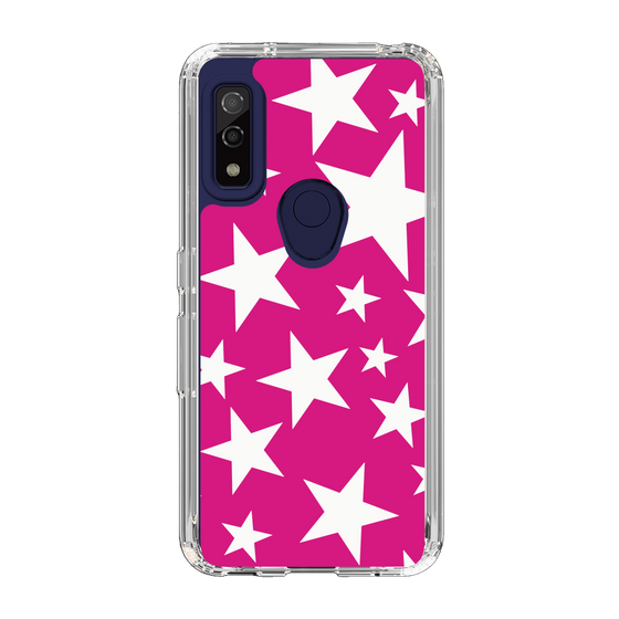 スリムプロテクションケース［ Stars - Pink ］
