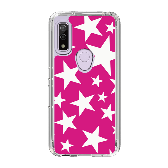 スリムプロテクションケース［ Stars - Pink ］