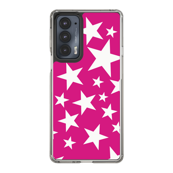 スリムプロテクションケース［ Stars - Pink ］