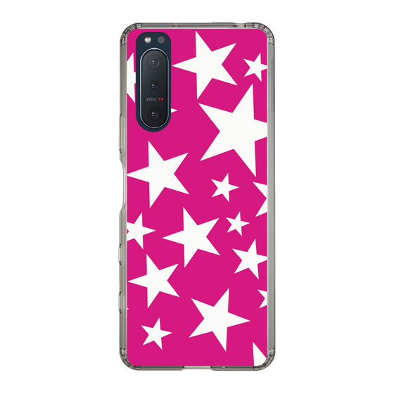 スリムプロテクションケース［ Stars - Pink ］