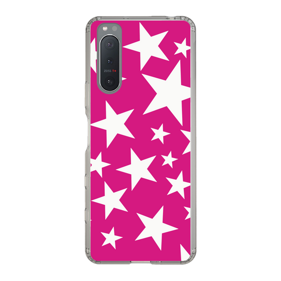 スリムプロテクションケース［ Stars - Pink ］