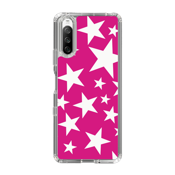 スリムプロテクションケース［ Stars - Pink ］