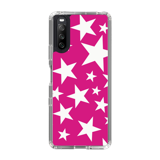 スリムプロテクションケース［ Stars - Pink ］