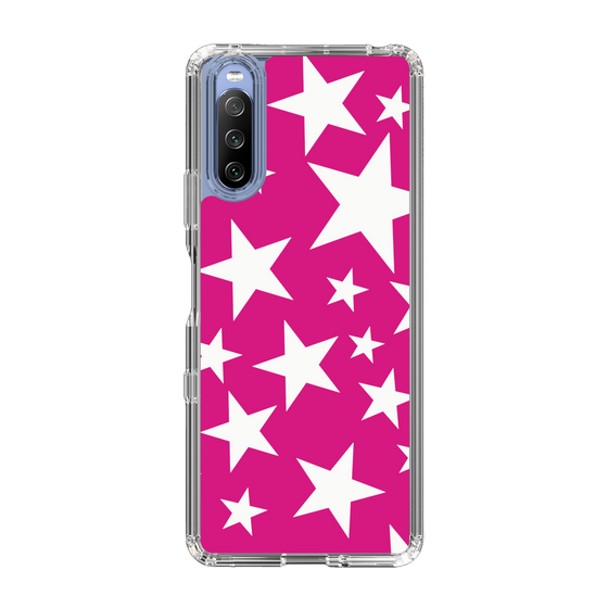 スリムプロテクションケース［ Stars - Pink ］