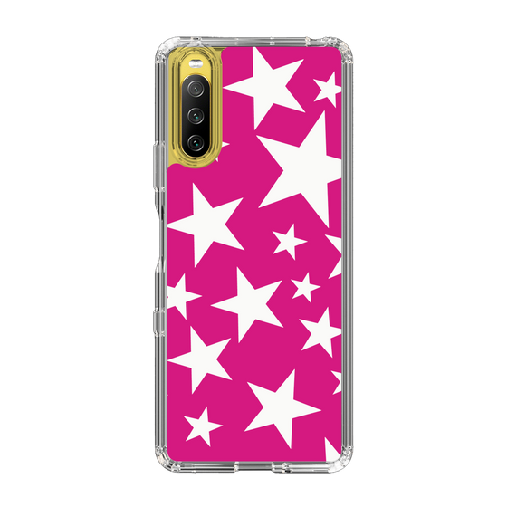 スリムプロテクションケース［ Stars - Pink ］