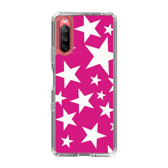 スリムプロテクションケース［ Stars - Pink ］