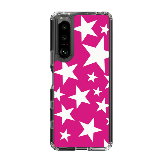 スリムプロテクションケース［ Stars - Pink ］