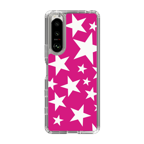 スリムプロテクションケース［ Stars - Pink ］