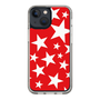 スリムプロテクションケース［ Stars - Red ］