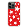 スリムプロテクションケース［ Stars - Red ］