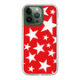 スリムプロテクションケース［ Stars - Red ］