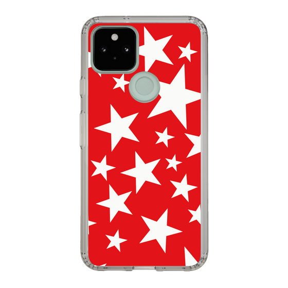 スリムプロテクションケース［ Stars - Red ］