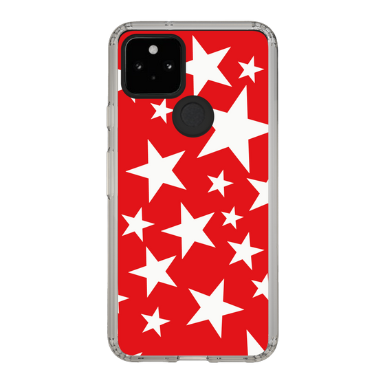 スリムプロテクションケース［ Stars - Red ］