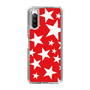 スリムプロテクションケース［ Stars - Red ］