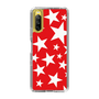 スリムプロテクションケース［ Stars - Red ］