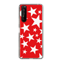 スリムプロテクションケース［ Stars - Red ］