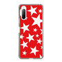 スリムプロテクションケース［ Stars - Red ］