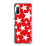 スリムプロテクションケース［ Stars - Red ］