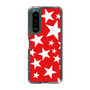 スリムプロテクションケース［ Stars - Red ］