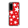 スリムプロテクションケース［ Stars - Red ］