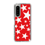 スリムプロテクションケース［ Stars - Red ］