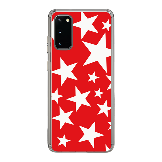 スリムプロテクションケース［ Stars - Red ］