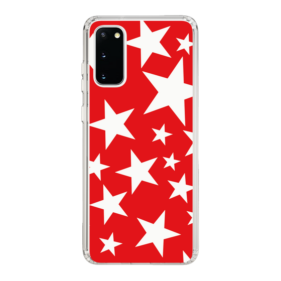 スリムプロテクションケース［ Stars - Red ］