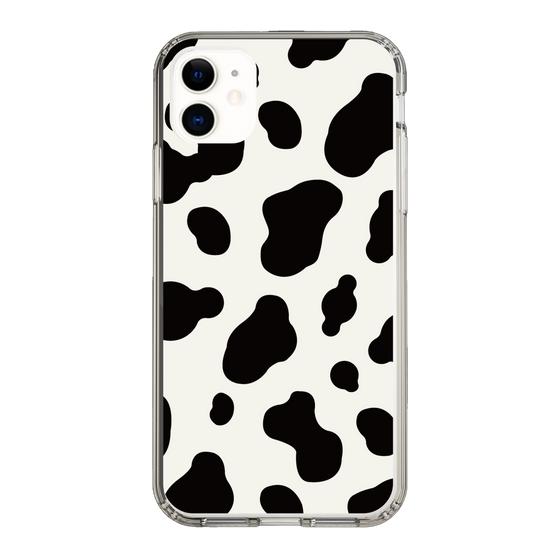 スリムプロテクションケース［ Cow - White ］