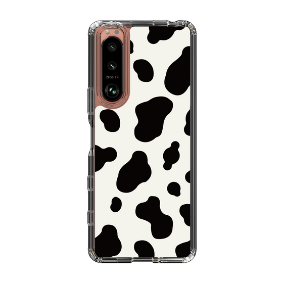 スリムプロテクションケース［ Cow - White ］