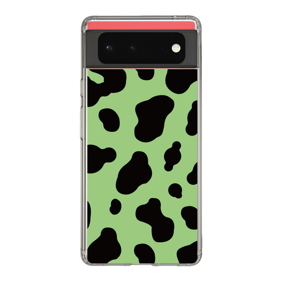 スリムプロテクションケース［ Cow - Green ］