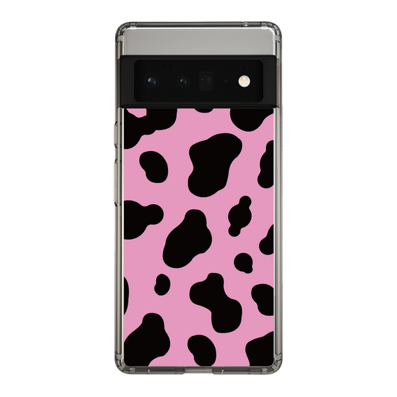 スリムプロテクションケース［ Cow - Pink ］