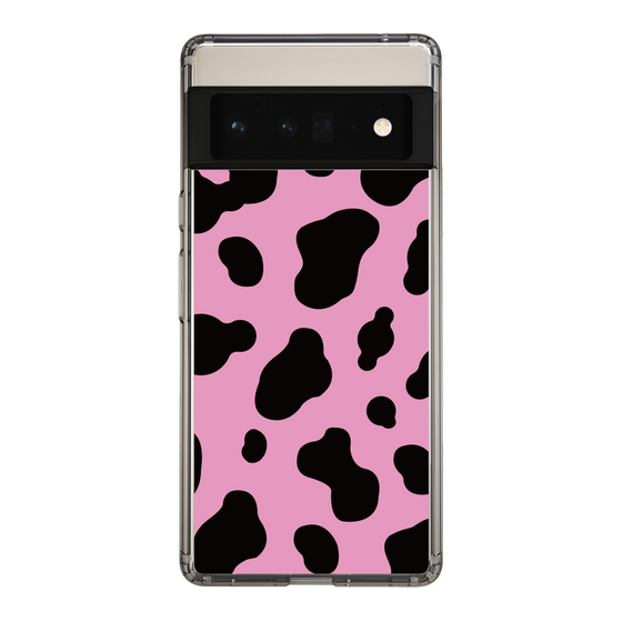 スリムプロテクションケース［ Cow - Pink ］