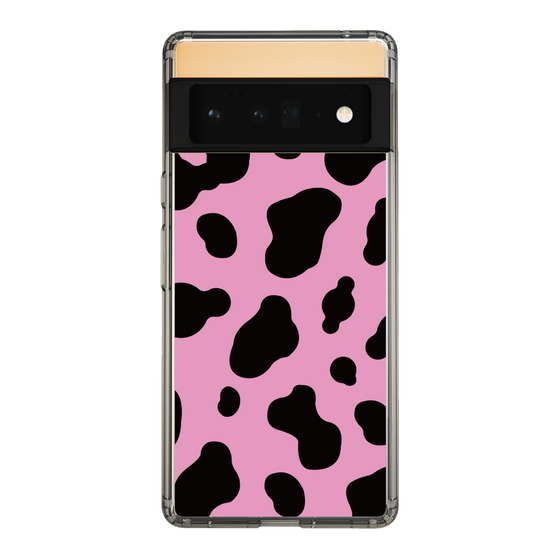 スリムプロテクションケース［ Cow - Pink ］