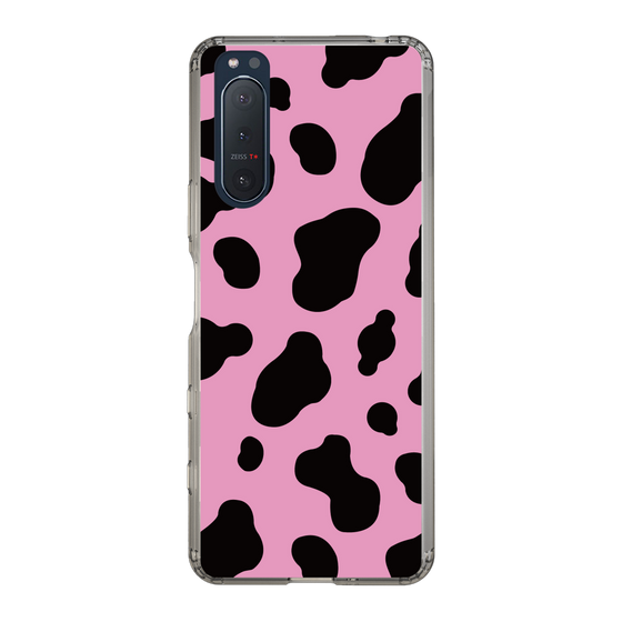 スリムプロテクションケース［ Cow - Pink ］