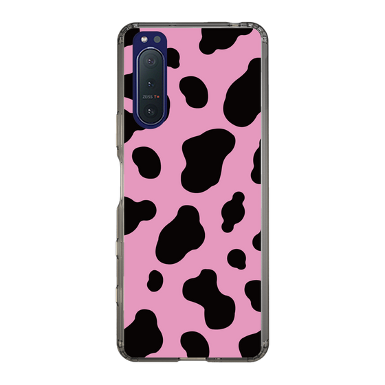 スリムプロテクションケース［ Cow - Pink ］