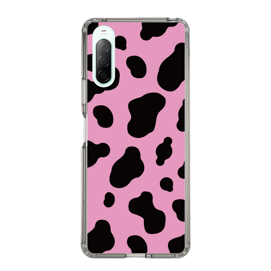 スリムプロテクションケース［ Cow - Pink ］