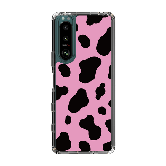 スリムプロテクションケース［ Cow - Pink ］