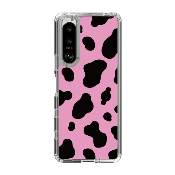 スリムプロテクションケース［ Cow - Pink ］