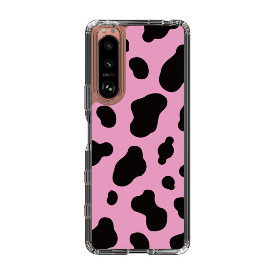 スリムプロテクションケース［ Cow - Pink ］